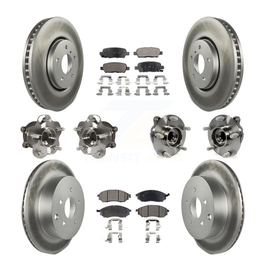 [Avant + Arrière] Kit d'ensemble roulement de roue et moyeu pour Infiniti FX35 QX70 INFINITI KBB-112718