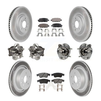 [Avant + Arrière] Kit d'ensemble roulement de roue et moyeu pour INFINITI G37 G35 Q60 KBB-112719