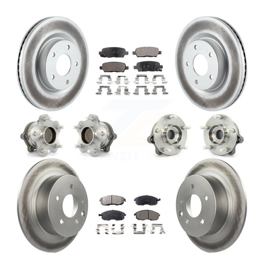 [Avant + Arrière] Kit d'ensemble roulement de roue et moyeu pour Nissan Altima KBB-112736