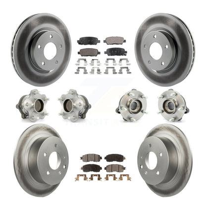 [Avant + Arrière] Kit d'ensemble roulement de roue et moyeu pour Nissan Altima KBB-112742