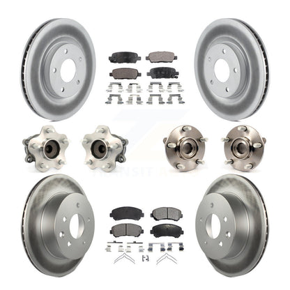 [Avant + Arrière] Kit d'ensemble roulement de roue et moyeu pour Nissan Rogue Select FWD KBB-112744