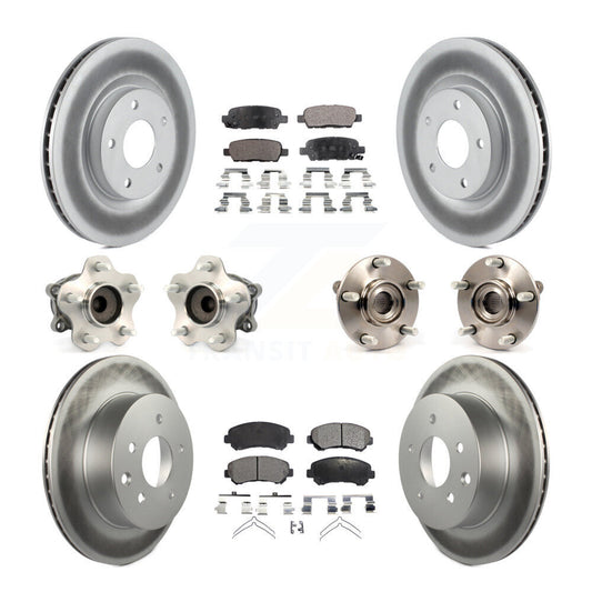 [Avant + Arrière] Kit d'ensemble roulement de roue et moyeu pour Nissan Rogue Select FWD KBB-112744