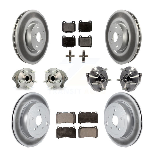[Avant + Arrière] Kit d'ensemble roulement de roue et moyeu pour Subaru Impreza WRX STI KBB-112750