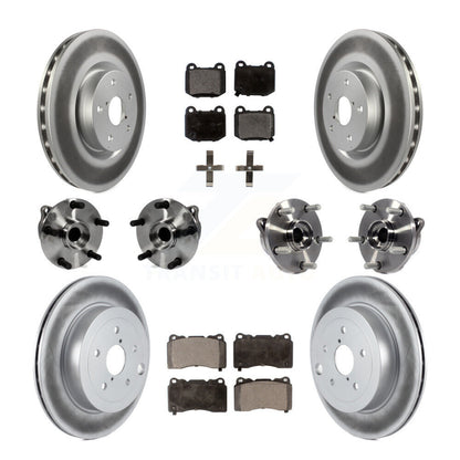 [Avant + Arrière] Kit d'ensemble roulement de roue et moyeu pour Subaru Impreza WRX STI KBB-112754