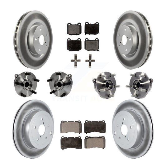 [Avant + Arrière] Kit d'ensemble roulement de roue et moyeu pour Subaru Impreza WRX STI KBB-112754