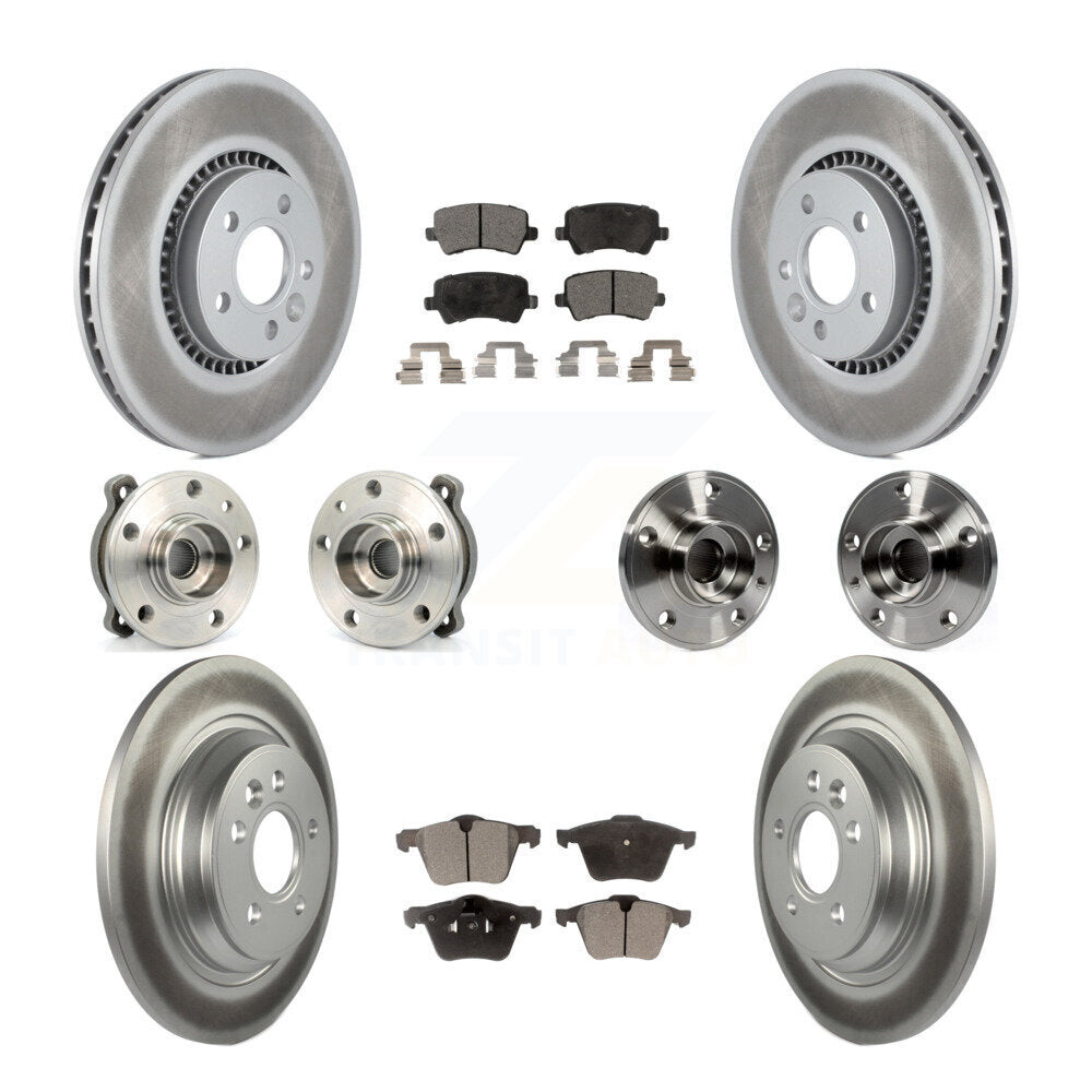 [Avant + Arrière] Kit d'ensemble roulement de roue et moyeu pour Volvo S60 V60 Cross Country KBB-112764