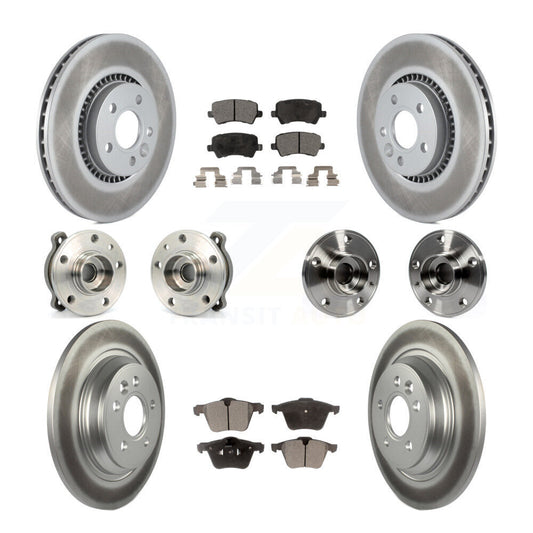 [Avant + Arrière] Kit d'ensemble roulement de roue et moyeu pour Volvo S60 V60 Cross Country KBB-112764