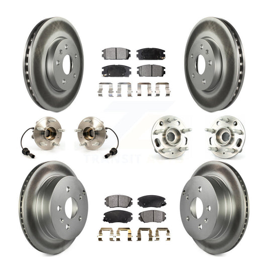 [Avant + Arrière] Kit d'ensemble roulement de roue et moyeu pour 2010-2017 Chevrolet Equinox GMC Terrain KBB-112776