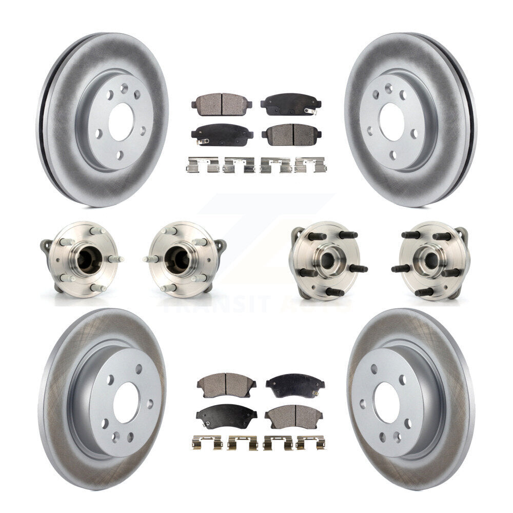 [Avant + Arrière] Kit d'ensemble roulement de roue et moyeu pour 2011-2012 Chevrolet Cruze KBB-112777