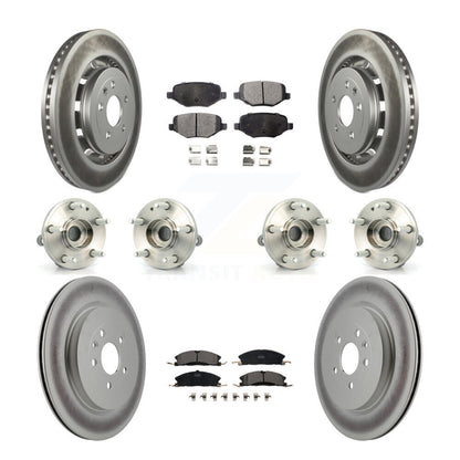 [Avant + Arrière] Kit d'ensemble roulement de roue et moyeu pour Ford Explorer Police Interceptor Utility KBB-112782