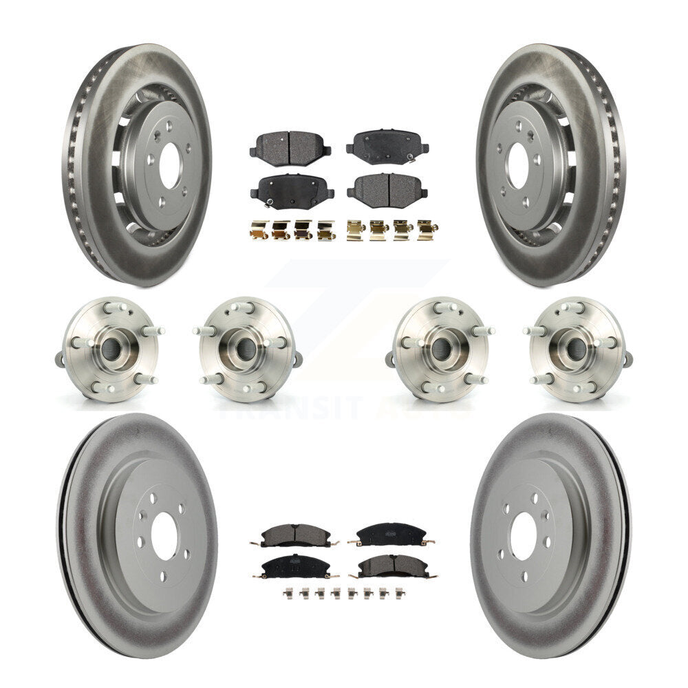 [Avant + Arrière] Kit d'ensemble roulement de roue et moyeu pour Ford Explorer KBB-112783
