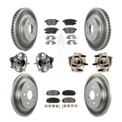 [Avant + Arrière] Kit d'ensemble roulement de roue et moyeu pour Toyota Prius Plug-In KBB-112789