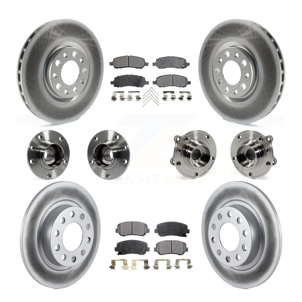 [Avant + Arrière] Kit d'ensemble roulement de roue et moyeu pour 2013-2016 Dodge Dart KBB-112790