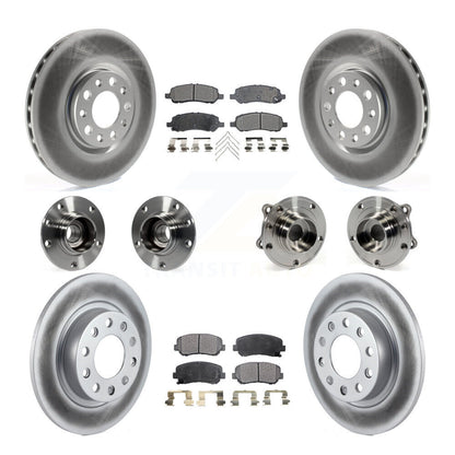 [Avant + Arrière] Kit d'ensemble roulement de roue et moyeu pour 2013-2016 Dodge Dart KBB-112790