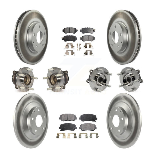 [Avant + Arrière] Kit d'ensemble roulement de roue et moyeu pour Mazda CX-5 FWD KBB-112796