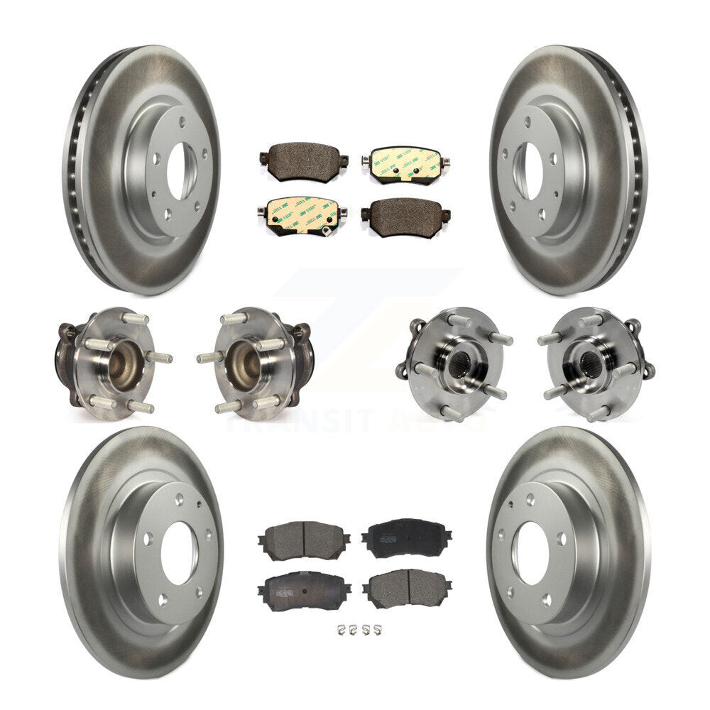 [Avant + Arrière] Kit d'ensemble roulement de roue et moyeu pour 2016-2018 Mazda 6 KBB-112798