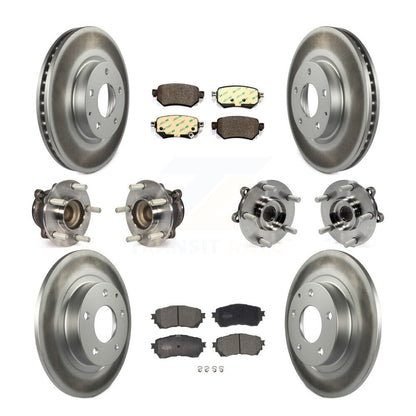 [Avant + Arrière] Kit d'ensemble roulement de roue et moyeu pour 2016-2018 Mazda 6 KBB-112798