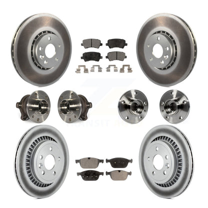 [Avant + Arrière] Kit d'ensemble roulement de roue et moyeu pour 2010-2015 Volvo XC60 AWD KBB-112800