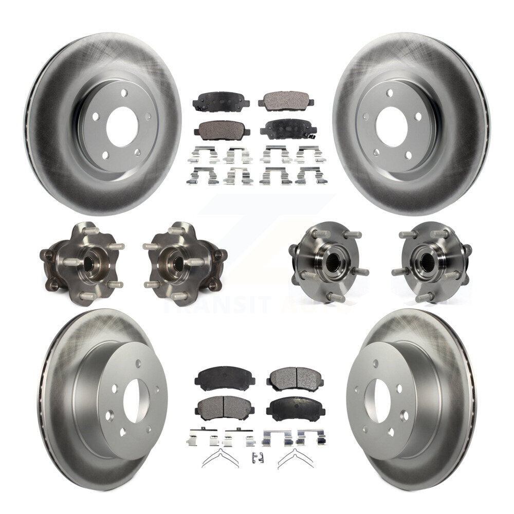 [Avant + Arrière] Kit d'ensemble roulement de roue et moyeu pour Nissan Juke KBB-112806