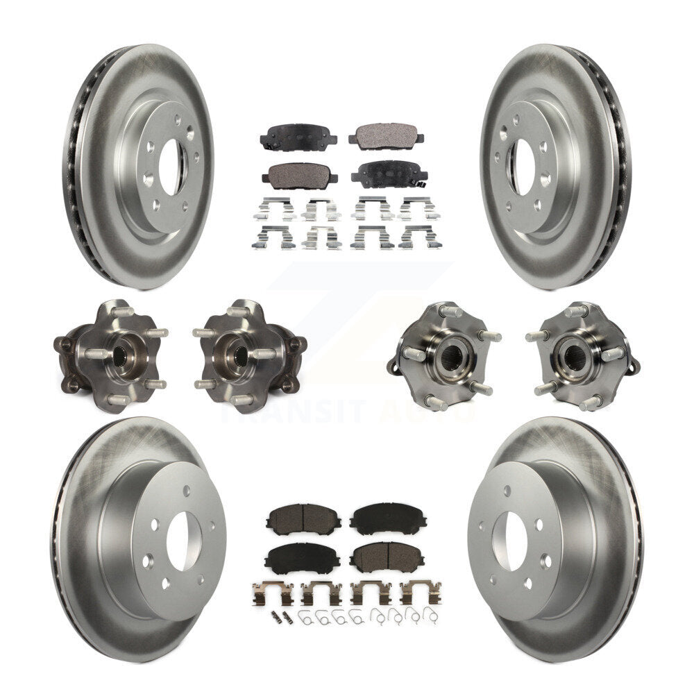[Avant + Arrière] Kit d'ensemble roulement de roue et moyeu pour Nissan Rogue Sport Qashqai KBB-112808
