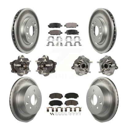 [Avant + Arrière] Kit d'ensemble roulement de roue et moyeu pour Nissan Rogue Sport Qashqai KBB-112808