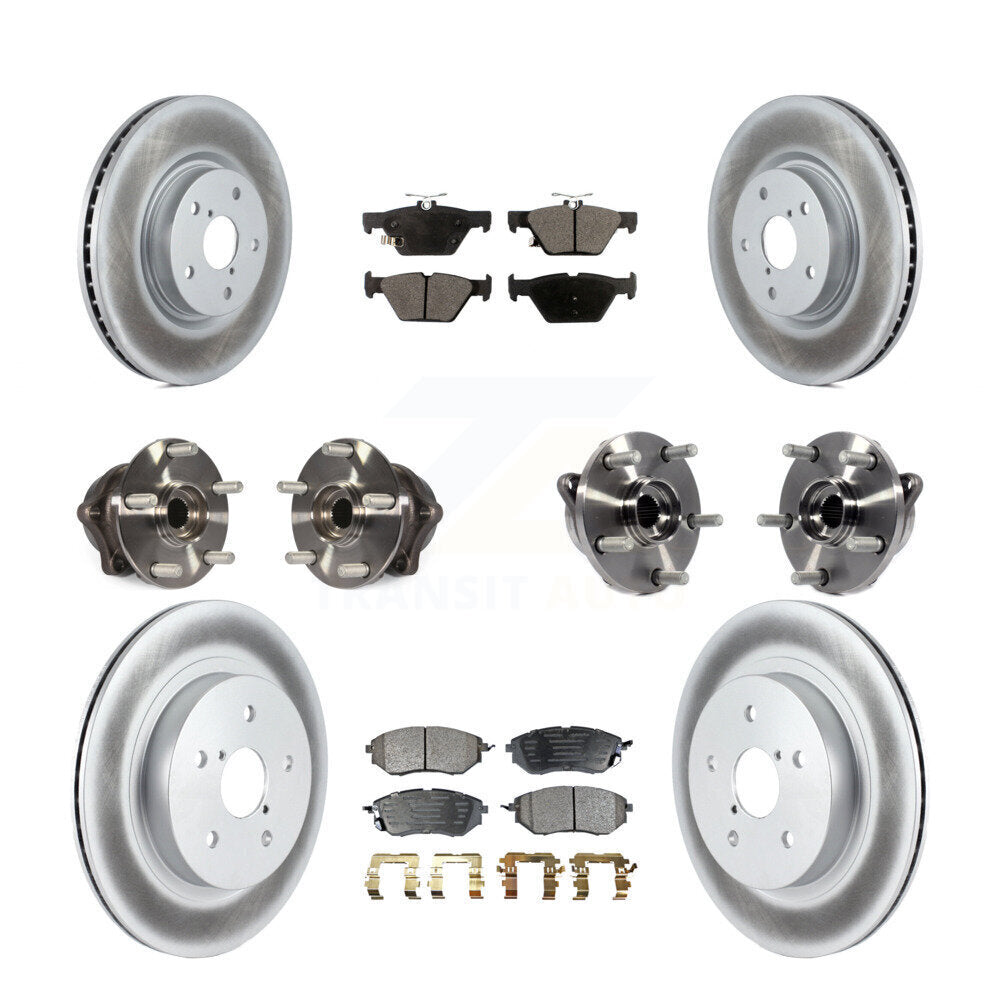 [Avant + Arrière] Kit d'ensemble roulement de roue et moyeu pour 2015-2019 Subaru Outback Legacy KBB-112810
