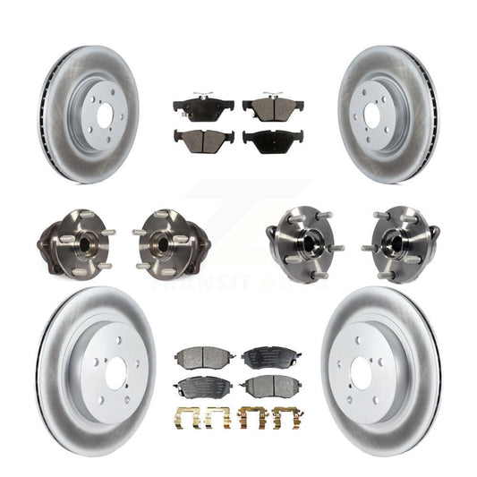 [Avant + Arrière] Kit d'ensemble roulement de roue et moyeu pour 2015-2019 Subaru Outback Legacy KBB-112810