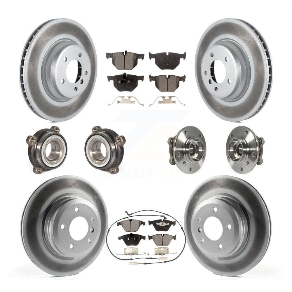 [Avant + Arrière] Kit d'ensemble roulement de roue et moyeu pour 2013 BMW X1 xDrive35i avec AWD KBB-112815 par Transit Auto