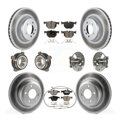 [Avant + Arrière] Kit d'ensemble roulement de roue et moyeu pour 2013 BMW X1 xDrive35i avec AWD KBB-112815 par Transit Auto