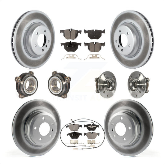 [Avant + Arrière] Kit d'ensemble roulement de roue et moyeu pour 2013 BMW X1 xDrive35i avec AWD KBB-112815 par Transit Auto