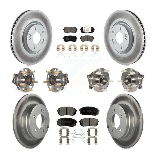[Avant + Arrière] Kit d'ensemble roulement de roue et moyeu pour Kia Optima avec Manual Parking KBB-112822