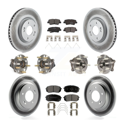 [Avant + Arrière] Kit d'ensemble roulement de roue et moyeu pour Kia Optima avec Electric Parking KBB-112824