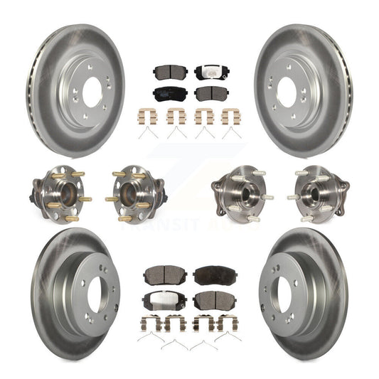 [Avant + Arrière] Kit d'ensemble roulement de roue et moyeu pour Kia Optima avec Manual Parking KBB-112827