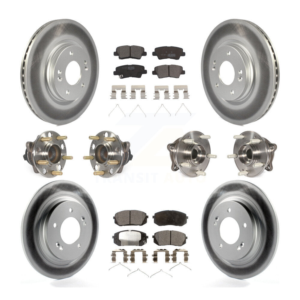 [Avant + Arrière] Kit d'ensemble roulement de roue et moyeu pour Kia Optima avec Electric Parking KBB-112828