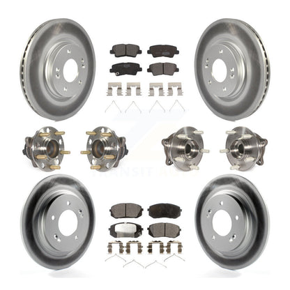 [Avant + Arrière] Kit d'ensemble roulement de roue et moyeu pour Kia Optima avec Electric Parking KBB-112828