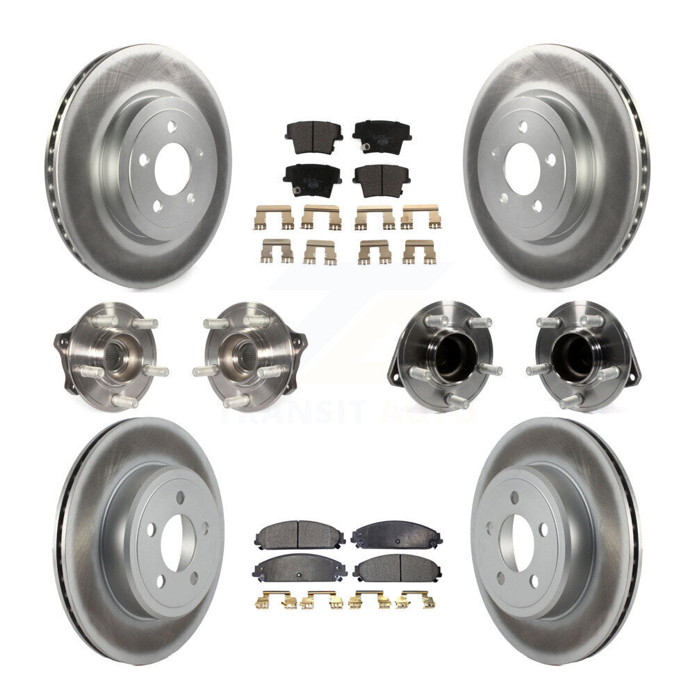 [Avant + Arrière] Kit d'ensemble roulement de roue et moyeu pour Dodge Challenger Chrysler 300 Charger KBB-112834