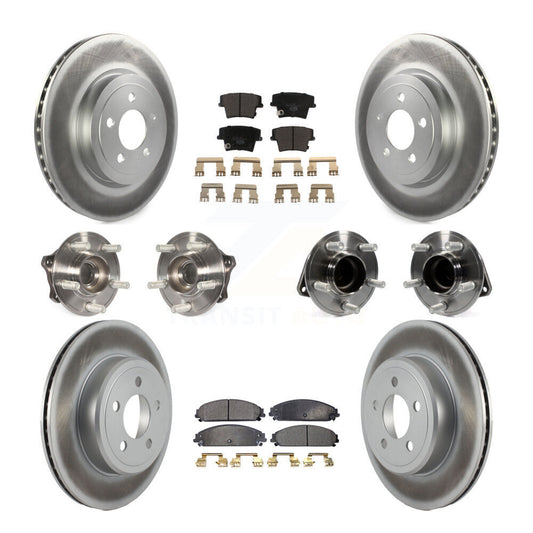 [Avant + Arrière] Kit d'ensemble roulement de roue et moyeu pour Dodge Challenger Chrysler 300 Charger KBB-112834