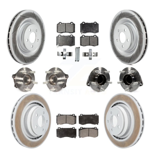 [Avant + Arrière] Kit d'ensemble roulement de roue et moyeu pour Dodge Charger Challenger KBB-112836