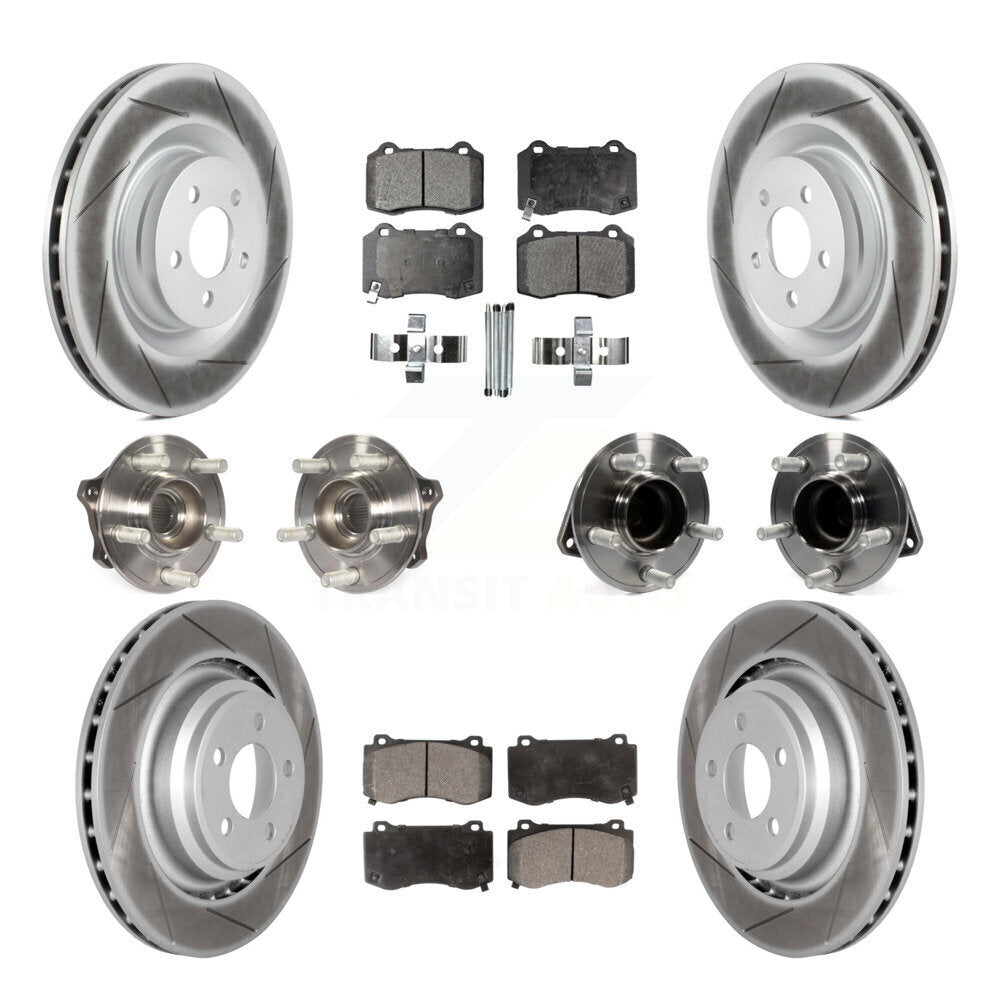 [Avant + Arrière] Kit d'ensemble roulement de roue et moyeu pour Dodge Charger Challenger KBB-112838