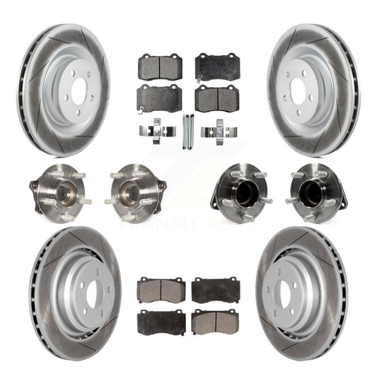 [Avant + Arrière] Kit d'ensemble roulement de roue et moyeu pour Dodge Charger Challenger KBB-112838