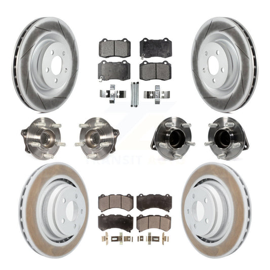 [Avant + Arrière] Kit d'ensemble roulement de roue et moyeu pour Dodge Challenger Charger KBB-112840