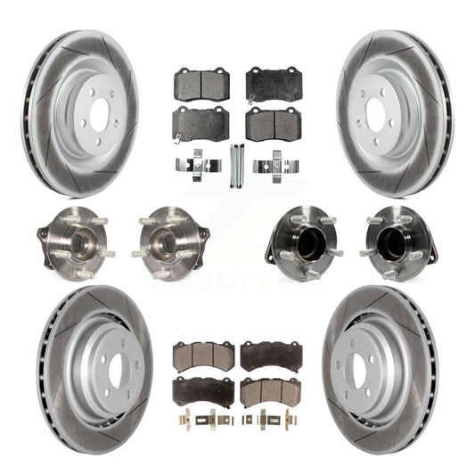 [Avant + Arrière] Kit d'ensemble roulement de roue et moyeu pour Dodge Challenger Charger KBB-112841