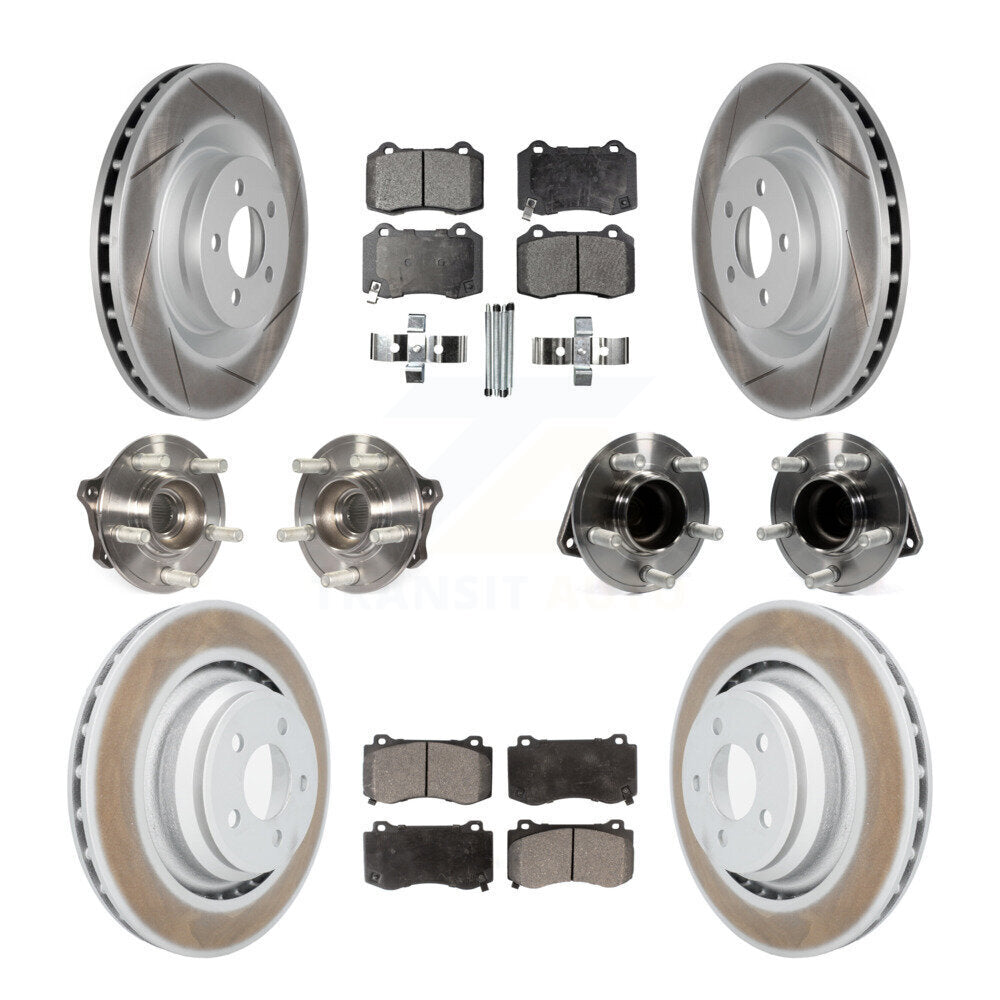 [Avant + Arrière] Kit d'ensemble roulement de roue et moyeu pour Dodge Charger Challenger KBB-112842