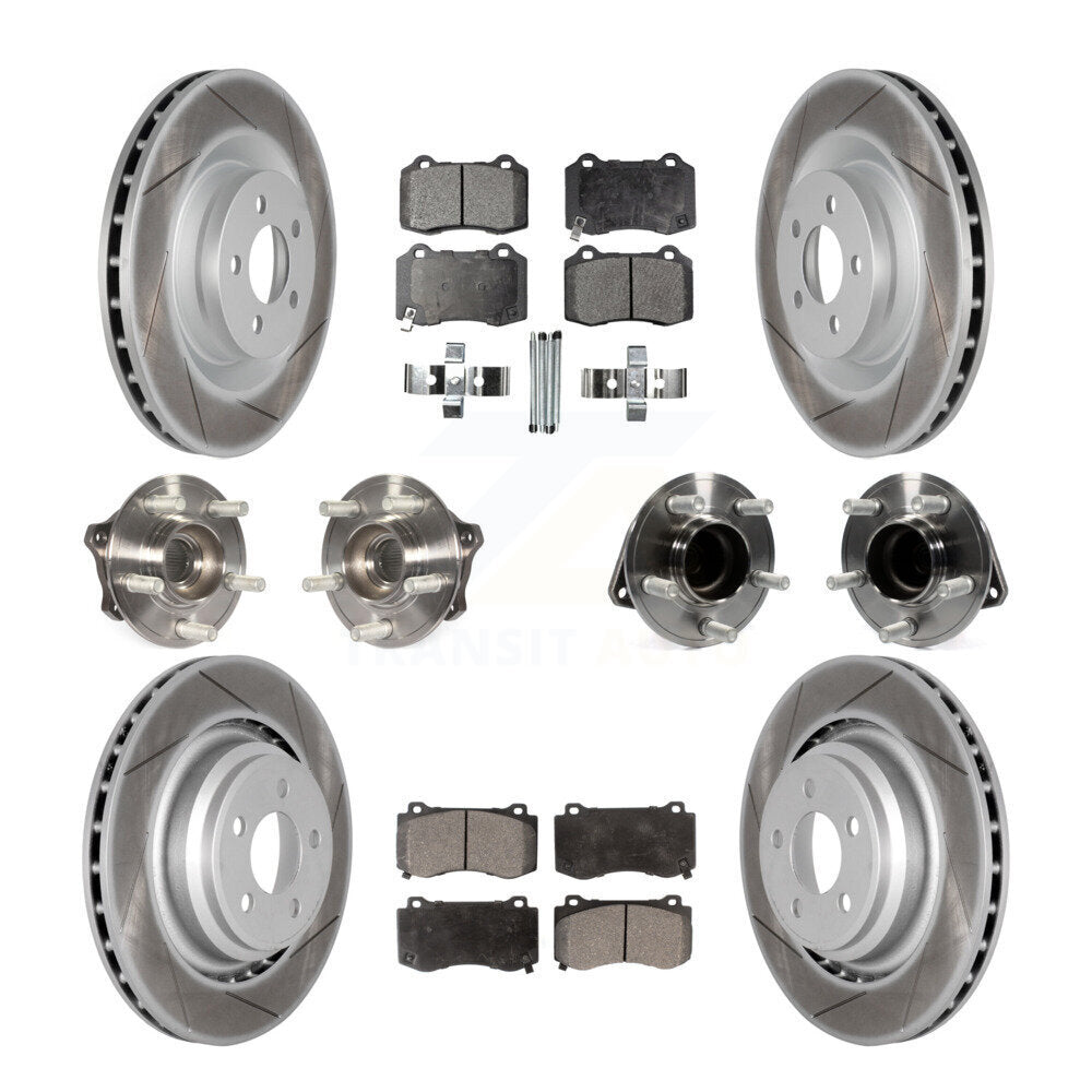 [Avant + Arrière] Kit d'ensemble roulement de roue et moyeu pour Dodge Charger Challenger KBB-112844