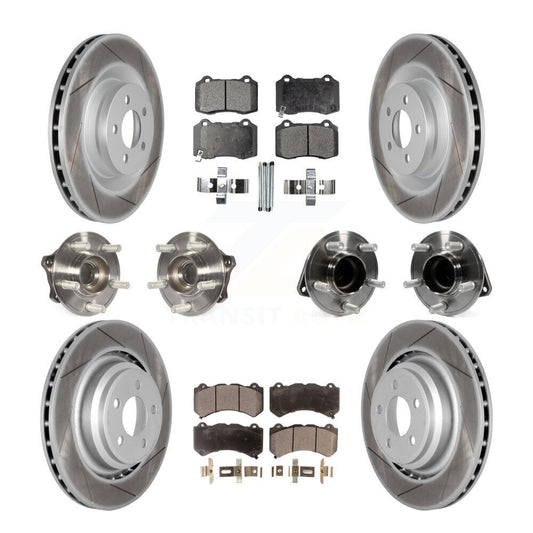 [Avant + Arrière] Kit d'ensemble roulement de roue et moyeu pour Dodge Challenger Charger KBB-112847