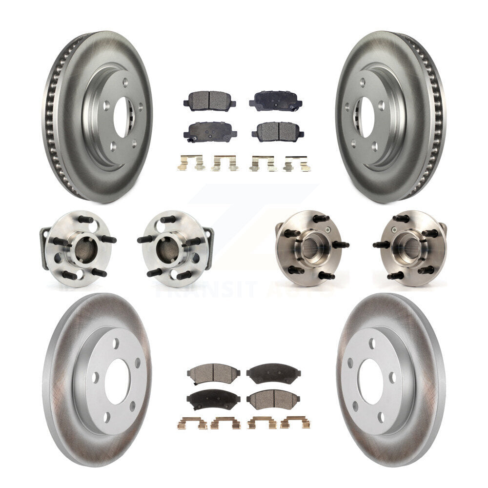 [Avant + Arrière] Kit d'ensemble roulement de roue et moyeu pour Pontiac Grand Prix Buick LaCrosse Allure KBB-112859