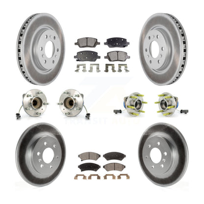 [Avant + Arrière] Kit d'ensemble roulement de roue et moyeu pour 2007 Saturn Relay 3 Hole Flange or Triangular KBB-112862