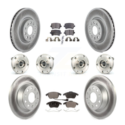 [Avant + Arrière] Kit d'ensemble roulement de roue et moyeu pour Volkswagen Passat Audi A3 Quattro KBB-112865