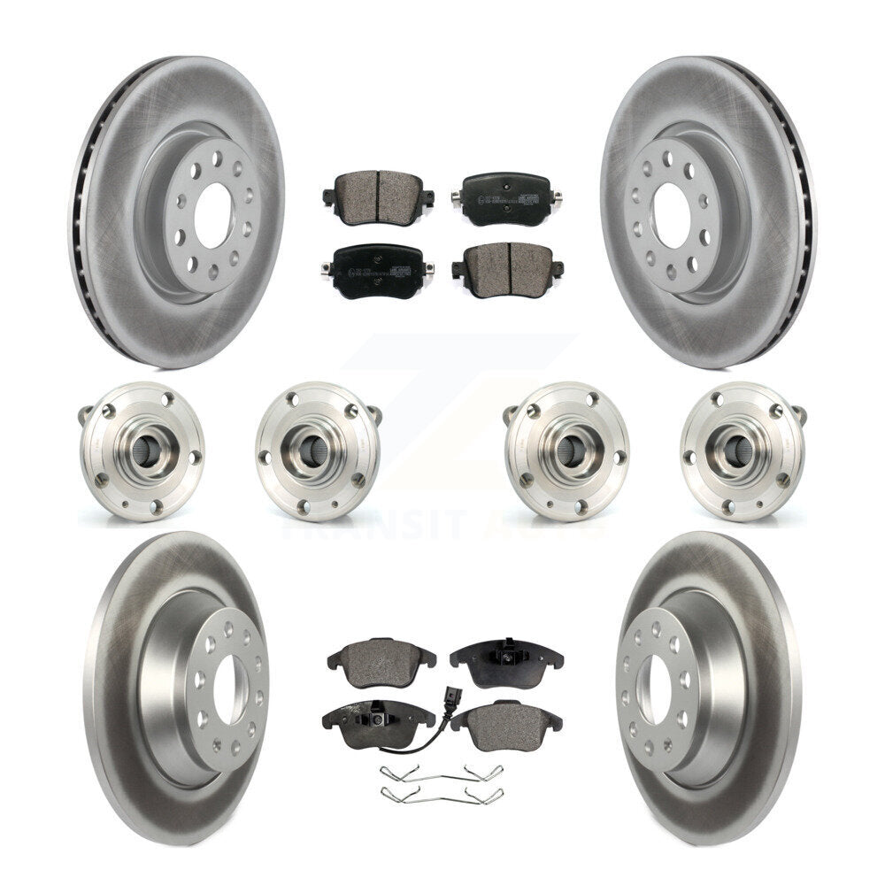 [Avant + Arrière] Kit d'ensemble roulement de roue et moyeu pour Audi Q3 Quattro KBB-112867