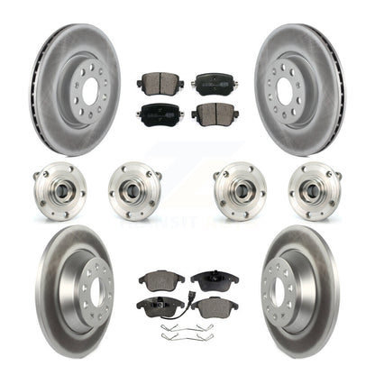 [Avant + Arrière] Kit d'ensemble roulement de roue et moyeu pour Audi Q3 Quattro KBB-112867